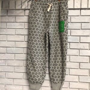 EVERLANE Slouchy fleece lined joggers/cuffed pant-legs/pockets. Size Med-EUC